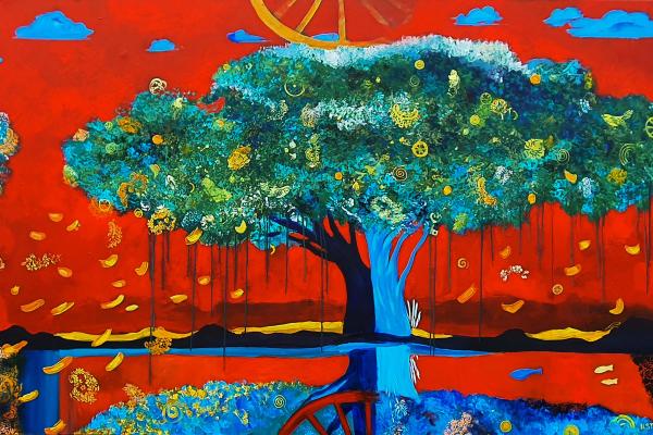 The Tree of the Universse Acrylic on canvas 140х230