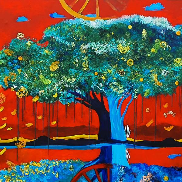 The Tree of the Universse Acrylic on canvas 140х230